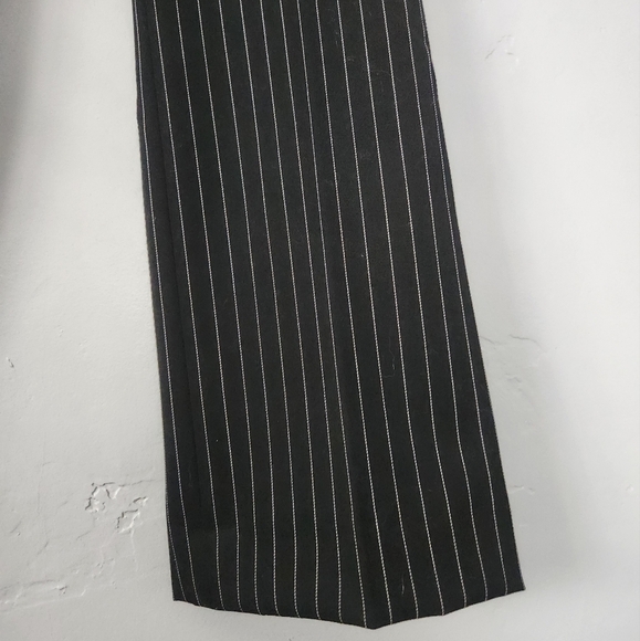 Ralph Lauren Wool Blend Straight Flared Pinstripe Dress Pants sz 2 - Picture 5 of 7